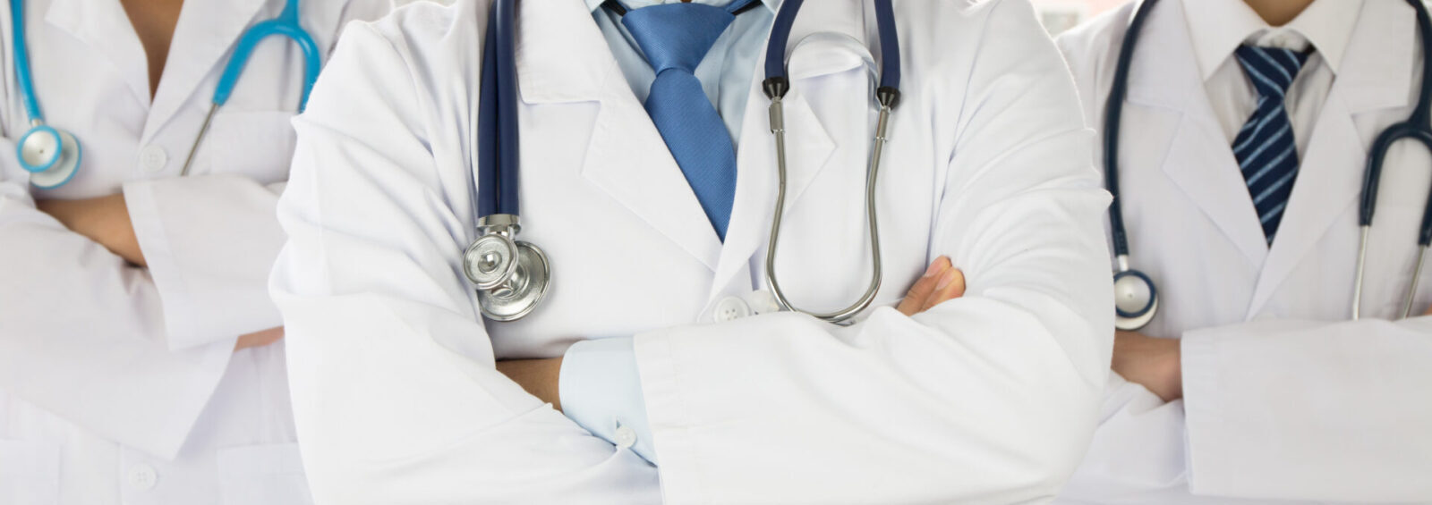 Team Of Doctors And Nurses At Hospital
